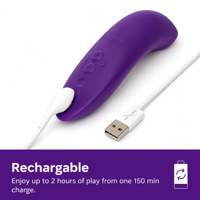WE-VIBE - MELT 2 AIR-PULSE CLITORAL STIMULATOR PURPLE