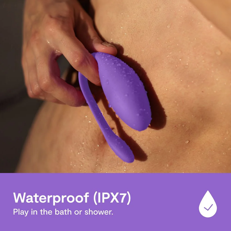 WE-VIBE - JIVE LITE APP-CONTROLLED WEARABLE EGG VIBRATOR PURPLE
