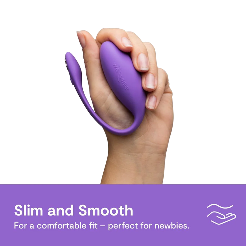 WE-VIBE - JIVE LITE APP-CONTROLLED WEARABLE EGG VIBRATOR PURPLE