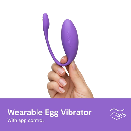 WE-VIBE - JIVE LITE APP-CONTROLLED WEARABLE EGG VIBRATOR PURPLE