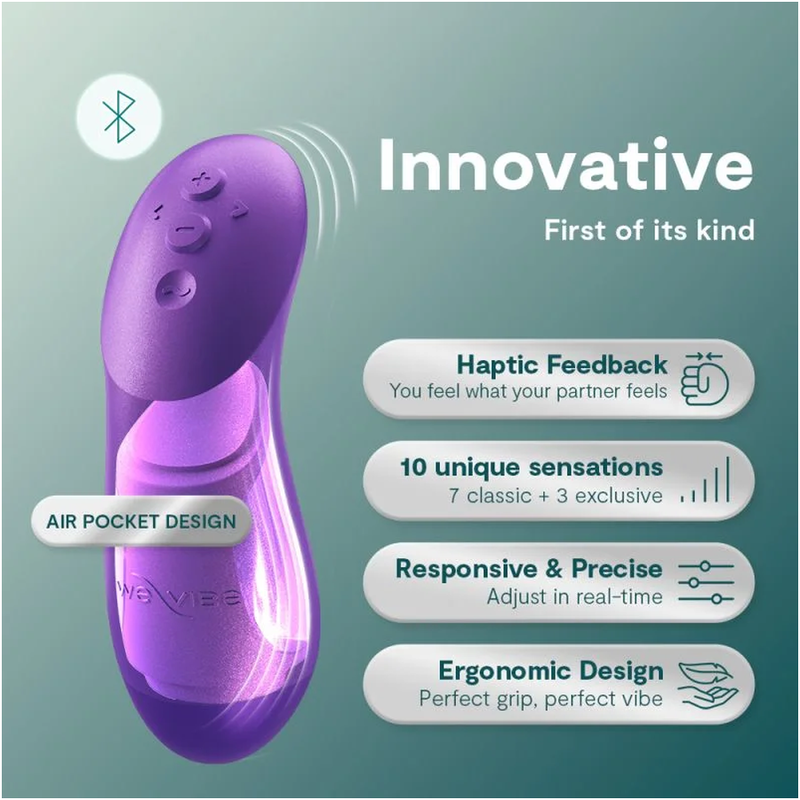 WE-VIBE - CHORUS PRO PREMIUM VIBRADOR PARA PAREJAS PÚRPURA CÓSMICO