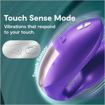WE-VIBE - CHORUS PRO PREMIUM VIBRADOR PARA PAREJAS PÚRPURA CÓSMICO
