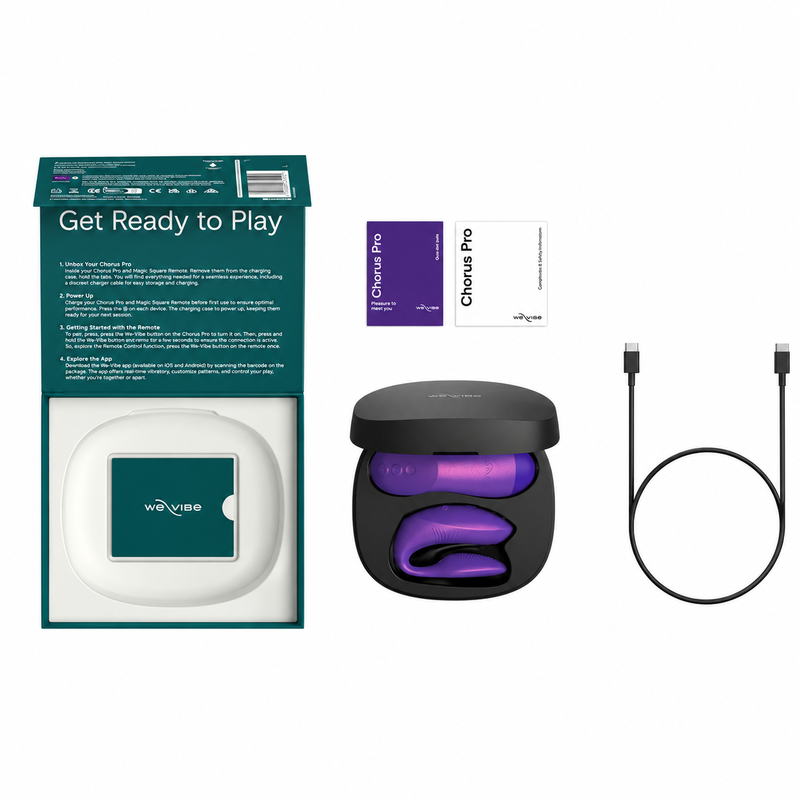 WE-VIBE - CHORUS PRO PREMIUM VIBRADOR PARA PAREJAS PÚRPURA CÓSMICO