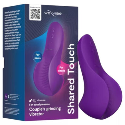 WE-VIBE - SHARED TOUCH DOUBLE-SIDED COUPLES VIBRATOR PURPLE