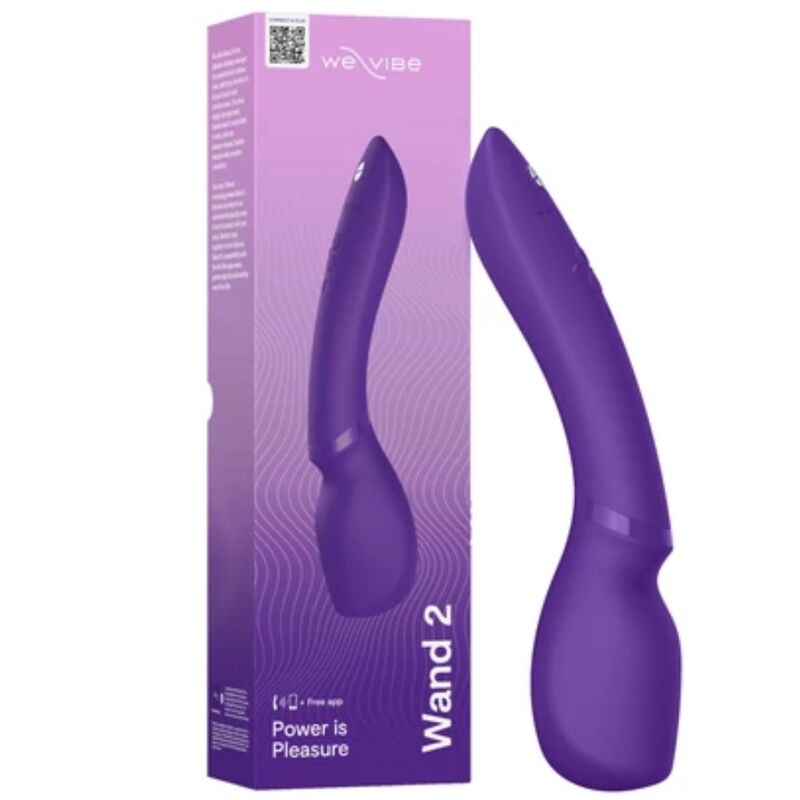 WE-VIBE - VIBRADOR TIPO VARITA RECARGABLE WAND 2 MORADO