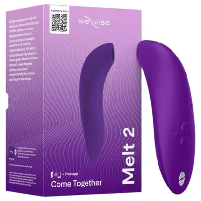 WE-VIBE - MELT 2 AIR-PULSE CLITORAL STIMULATOR PURPLE