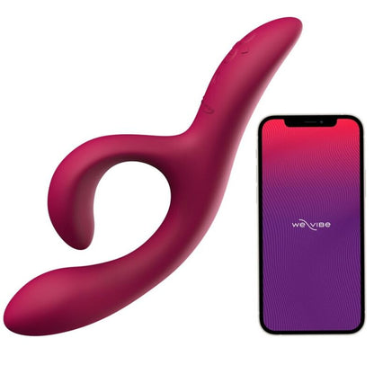 WE-VIBE - NOVA 2 FLEXIBLE RABBIT VIBRATOR WITH 10 VIBRATION MODES AND APP CONTROL PURPLE
