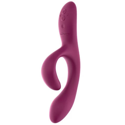 WE-VIBE - NOVA 2 FLEXIBLE RABBIT VIBRATOR WITH 10 VIBRATION MODES AND APP CONTROL PURPLE