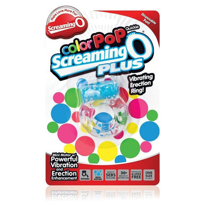 SCREAMING O - COLOPOP PLUS BLUE RING