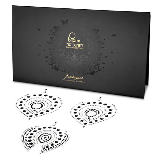 BIJOUX INDISCRETS - FLAMBOYANT BLACK&amp;SILVER