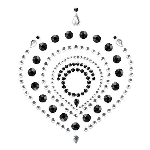 BIJOUX INDISCRETS - FLAMBOYANT BLACK&amp;SILVER