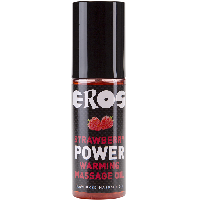 ACEITE DE MASAJE EFECTO CALOR EROS SABOR FRESA