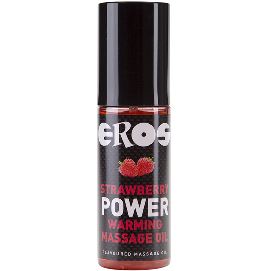 ACEITE DE MASAJE EFECTO CALOR EROS SABOR FRESA