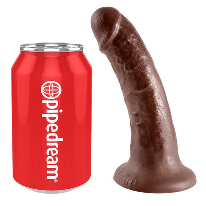 KING COCK - 6" COCK BROWN 15.2 CM