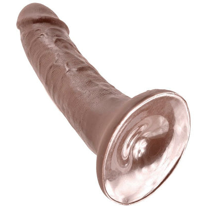 KING COCK - 6" COCK BROWN 15.2 CM
