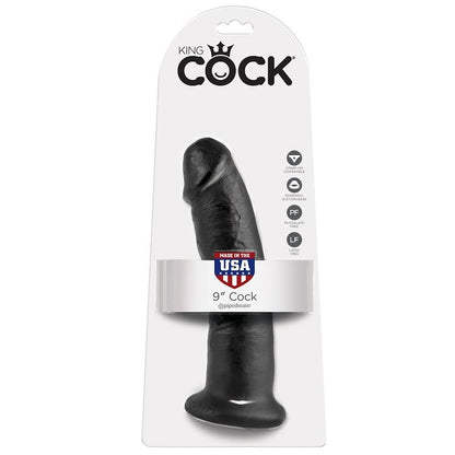 KING COCK - 9 GODEMICHET NOIR 22.9 CM