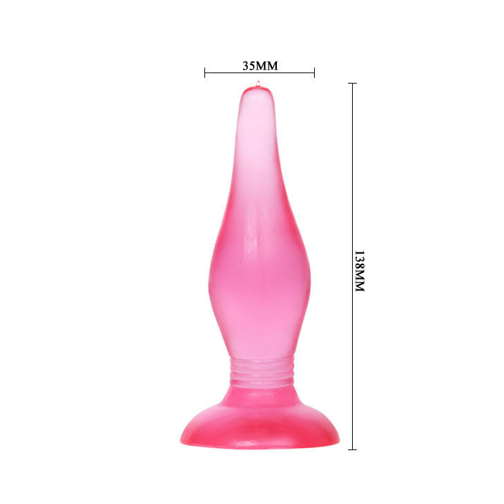 BAILE - PLUG ANAL DOUX AU TOUCHER LILAS 14,2 CM