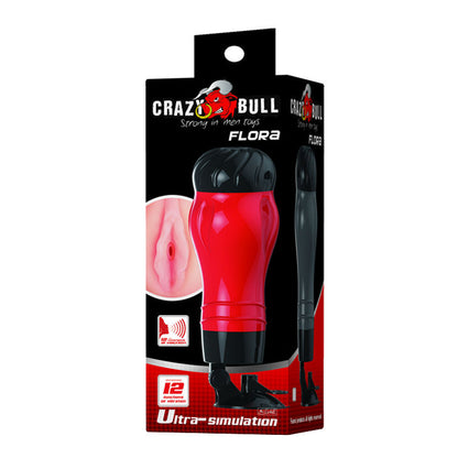 CRAZY BULL - FLORA VAGINA AVEC BASE DE MASTURBATEUR VOIX