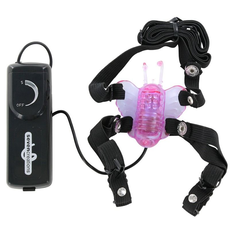 SEVEN CRÉATIONS - STIMULATEUR PAPILLON AVEC VIBRATION