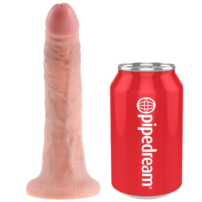 KING COCK - HARNESS WITH REALISTIC PENIS NATURAL 17.8 CM