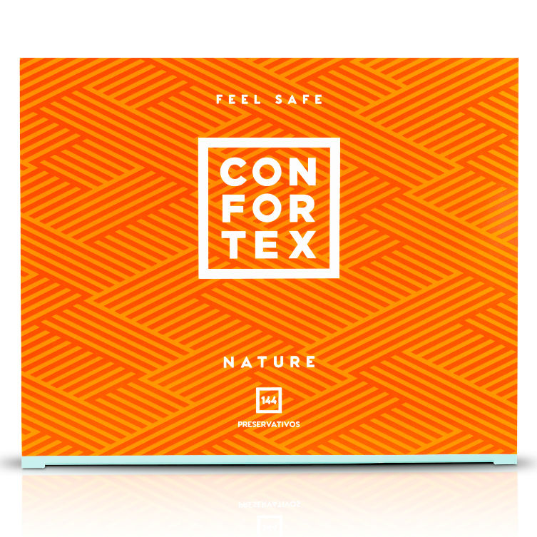 CONFORTEX - CONDOM NATURE BOX 144 UNITS