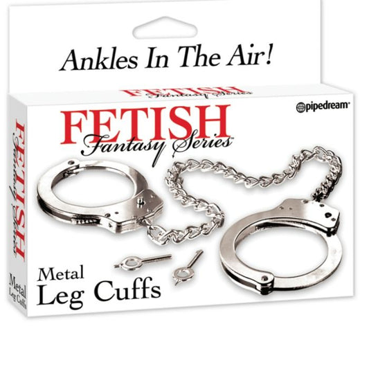 SERIE FETISH FANTASY - ESPOSAS METÁLICAS PARA PIERNAS