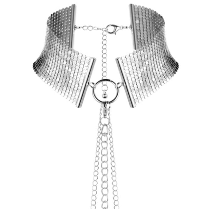 BIJOUX INDISCRETS - DÃSIR MÃTALLIQUE SILVER METALLIC NECKLACE