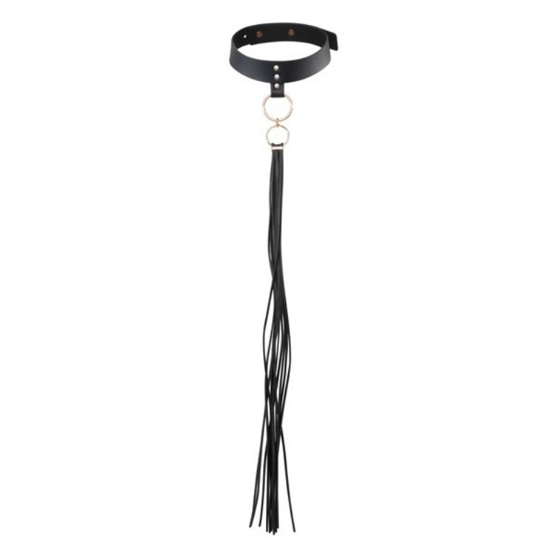 BIJOUX INDISCRETS - MAZE TASSEL CHOKER BLACK