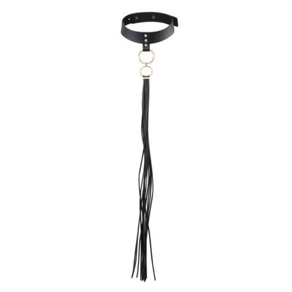 BIJOUX INDISCRETS - MAZE TASSEL CHOKER BLACK