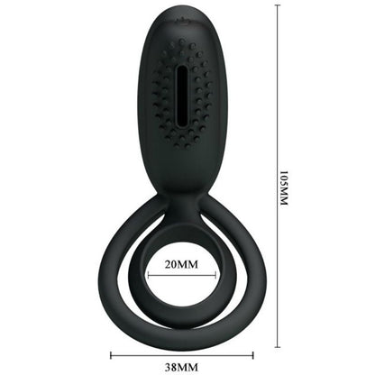 PRETTY LOVE - VIBRATING RING WITH ESTHER STIMULATOR