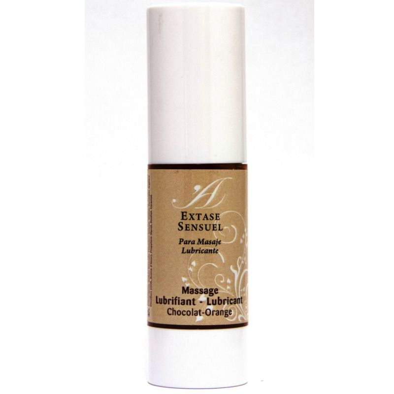 EXTASIS SENSUAL - LUBRICANTE DE CHOCOLATE Y NARANJA 30 ML