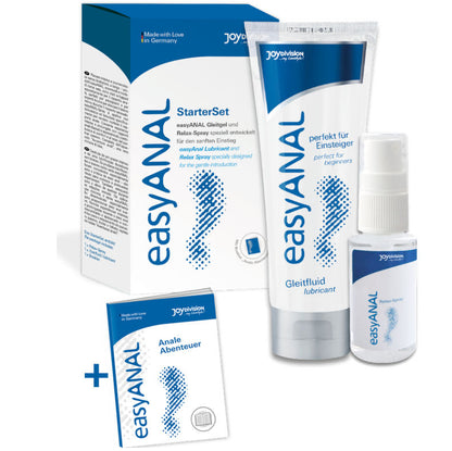 JOYDIVISION EASYANAL - KIT DE DÉMARRAGE LUBRIFIANT + SPRAY RELAXANT