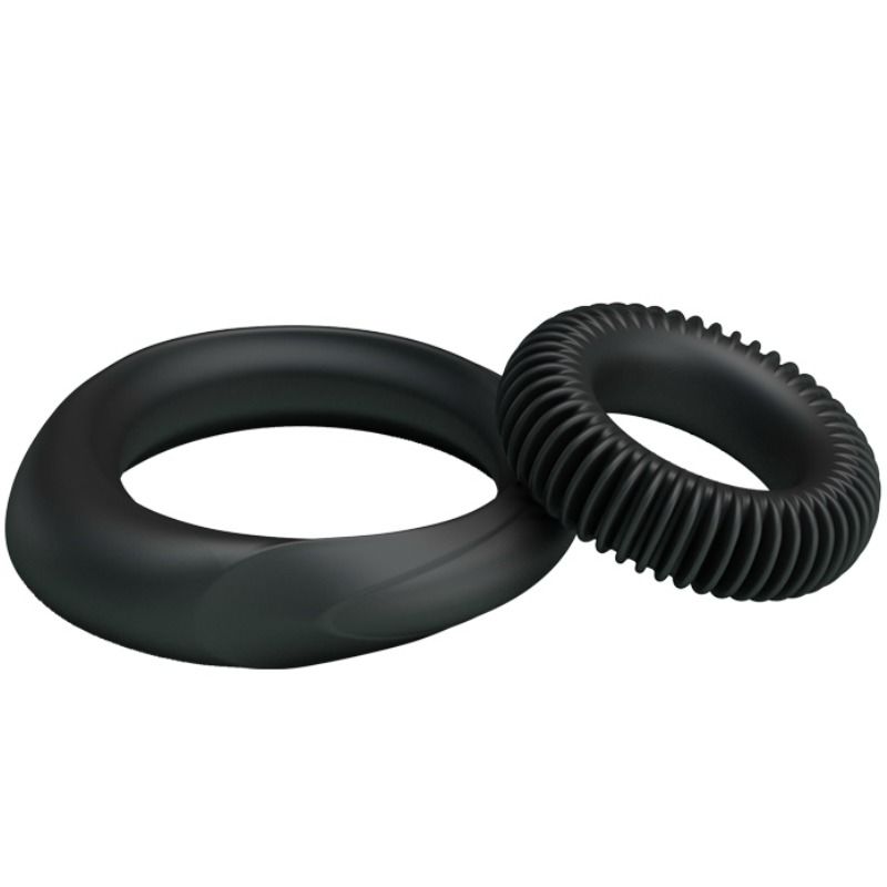 BAILE - KIT 2 SILICONE RINGS RING MANHOOD