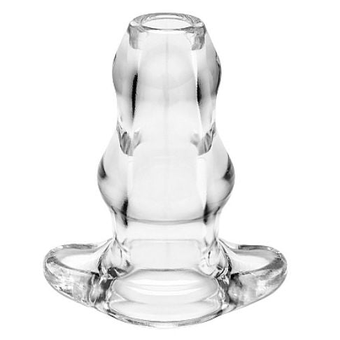 PERFECT FIT BRAND - DOUBLE TUNNEL PLUG XL LARGE CLEAR