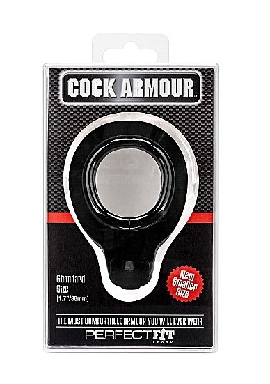 PERFECT FIT BRAND - COCK ARMOUR REGULAR BLACK