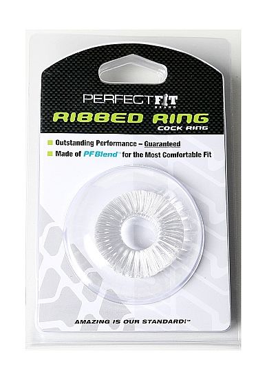 PERFECT FIT BRAND - RIBBED RING CLEAR