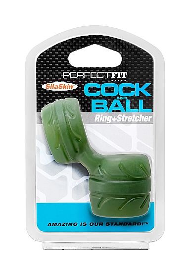 PERFEKT PASSENDE MARKE - SILASKIN COCK &amp; BALL GREEN