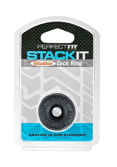 MARQUE PERFECT FIT - STACK IT COCK RING NOIR