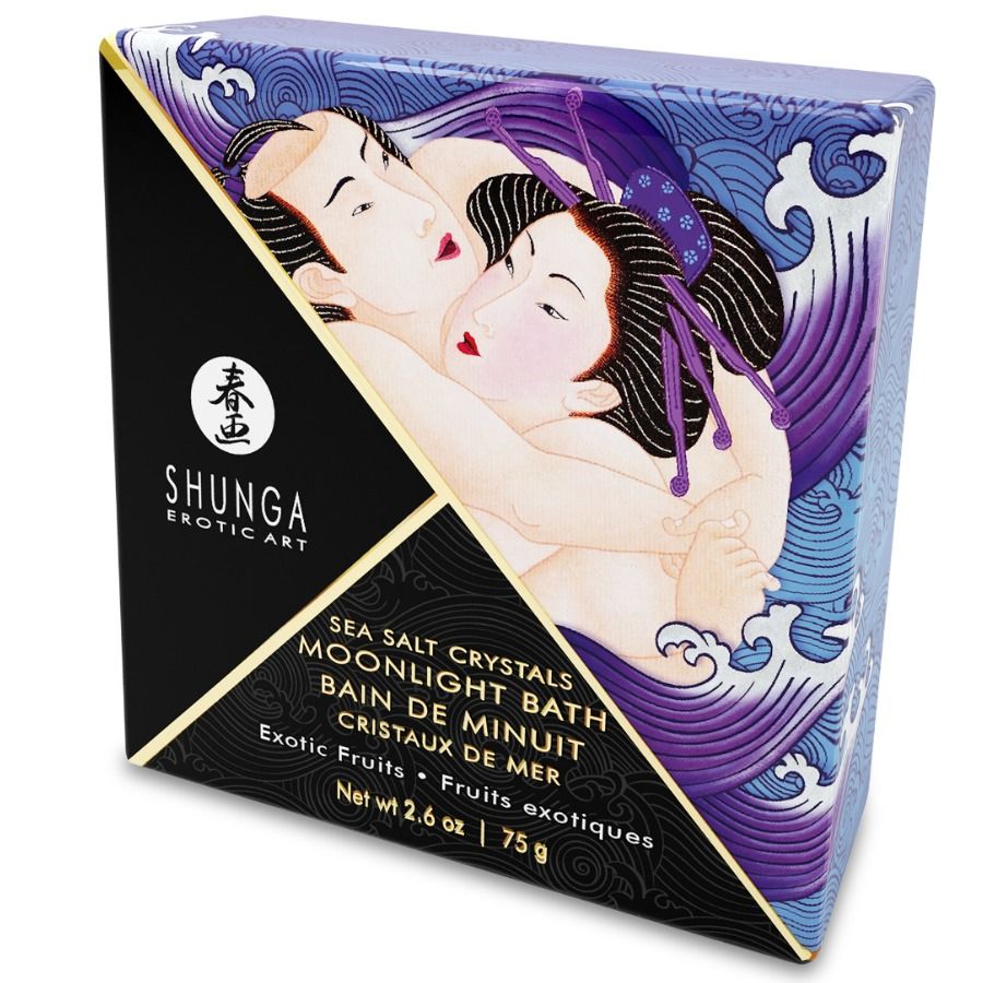 SHUNGA - SALES DE BAÑO EXÓTICAS CON AROMA A UVA 75 GR
