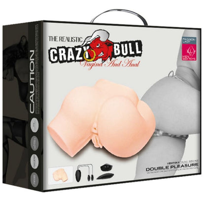 CRAZY BULL - BUTT WITH REALISTIC VAGINA AND ANUS AND VIBRATION