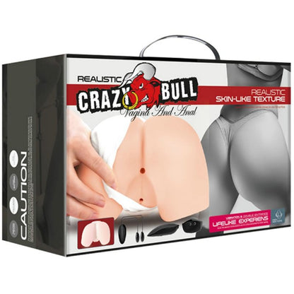 CRAZY BULL - VAGIN ET ANUS RÉALISTES AVEC VIBRATION, POSITION 4