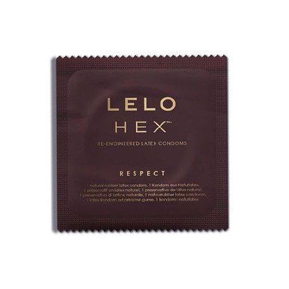 LELO - HEX CONDOMS RESPECT XL 3 PACK