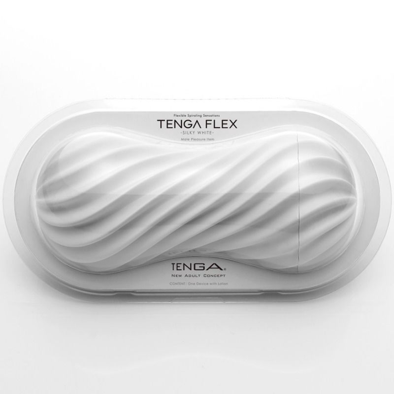 TENGA - FLEX WEISSER MÄNNLICHER MASTUBADOR