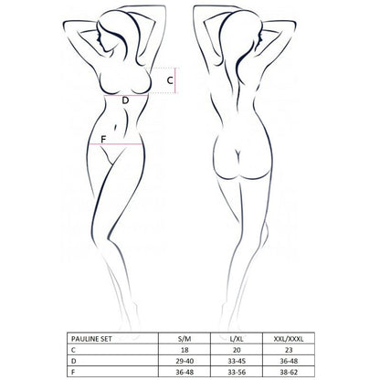PASSION - WOMAN PAULINE SET 3 PIECES