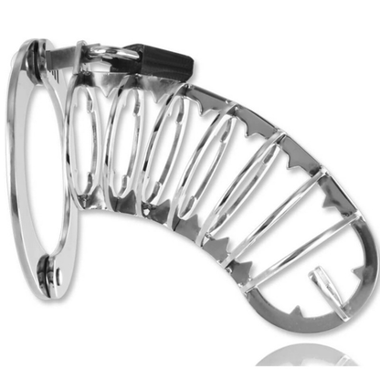 METAL HARD - JAULA PARA PENE CON CANDADO DE SEGURIDAD 14 CM