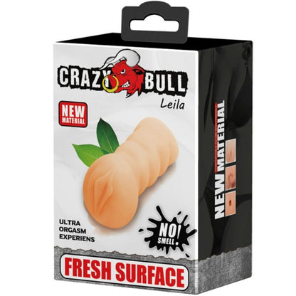 CRAZY BULL - LEILA MASTURBATEUR VAGINAL 13.5 CM