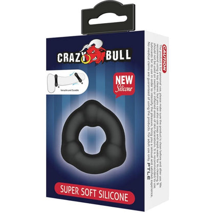 CRAZY BULL – SUPERWEICHER SILIKONRING MIT KNOPFEN