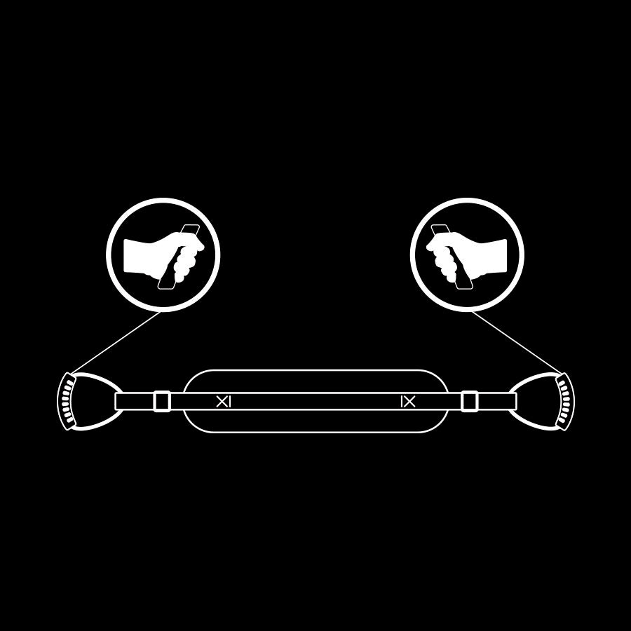 FETISH SUBMISSIVE - DOGGY STYLE HARNESS WITH NOPRENE LINING