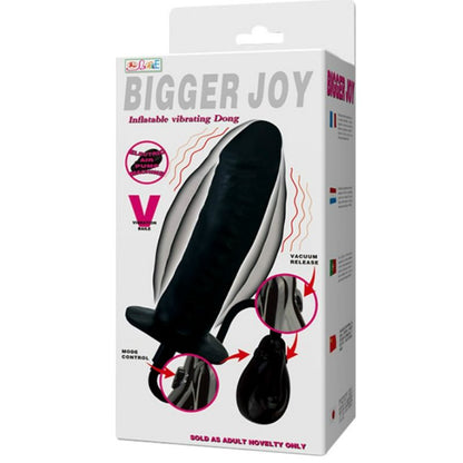 BAILE - GODE GONFLABLE VIBRANT BIGGER JOY 16 CM