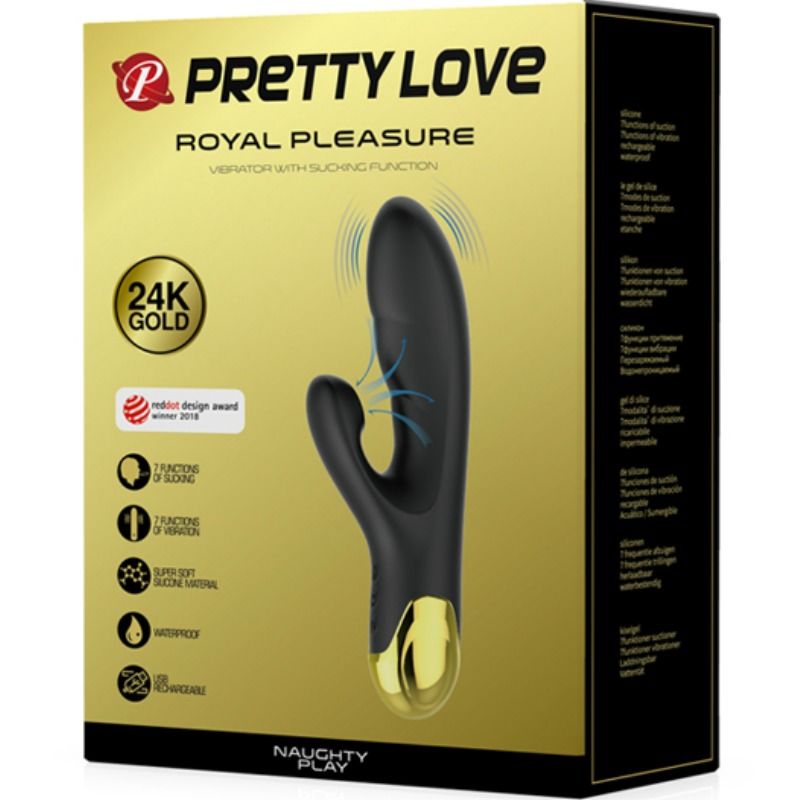 PRETTY LOVE - VIBRATION ET SUCCION SMART NAUGHTY PLAY